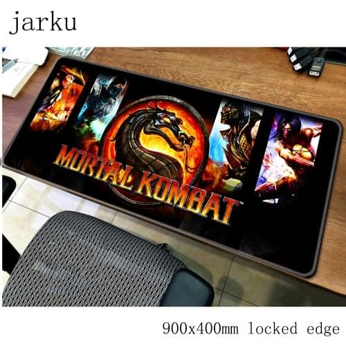 Mortal kombat pad mouse computador gamer mause pad 900x400X2MM padmouse big hot sales mousepad ergonomic gadget office desk mats