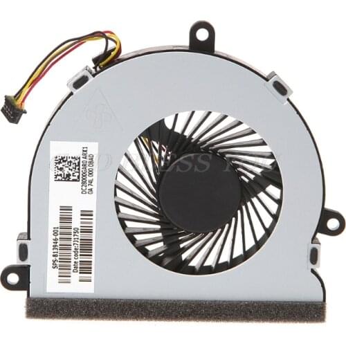 DC 5V 0.26A Laptop Cooler CPU Cooling Fan For HP 15-AC Series DC28000GAR0 SPS-813946-001 4-PIN Cooling Fan Drop Shipping