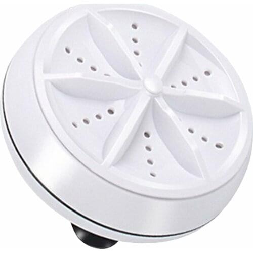 Mini Ultrasonic Washing Machine Portable Turbo Personal Rotating Washer Convenient Travel Home Business Travel USB