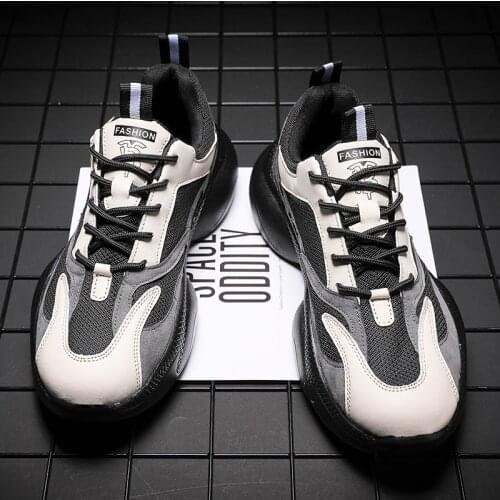 Air Mesh Platform Hard-Wearing Blade Mens Casual Shoes Fashion Breathable Sneaker Shoes Comfortable Sports Shoes Jogging Shoes