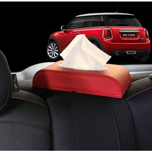 New Style Car Paper Towel Box Cover Tissue Case for Benz for BMW for Audi for Cadillac Universal Car Tissue Box