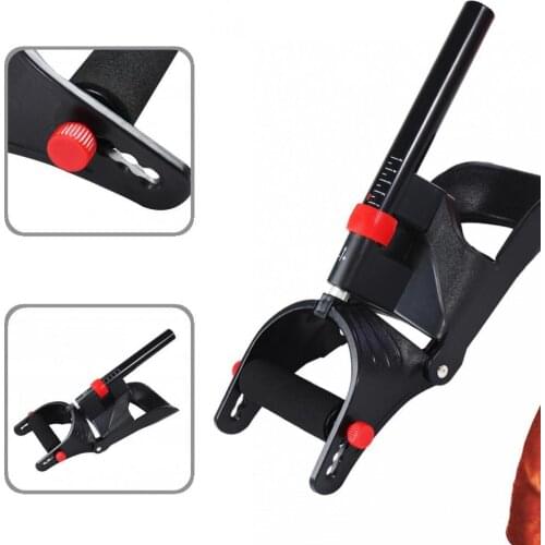 Fitness Equipment Compact Grip Trainer Adjustable Training Arm Exerciser Black Hand Wrist Device Adjustable for Home Use