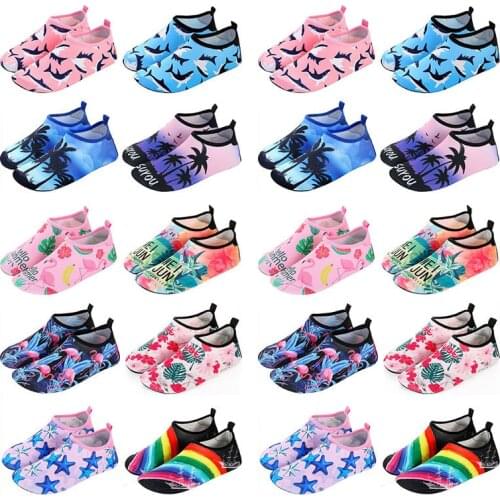 Women Barefoot Shoes Men Sneaker Swimming Shoes Water Sports Aqua Shoes Beach Surfing Slippers Swimming Diving Socks