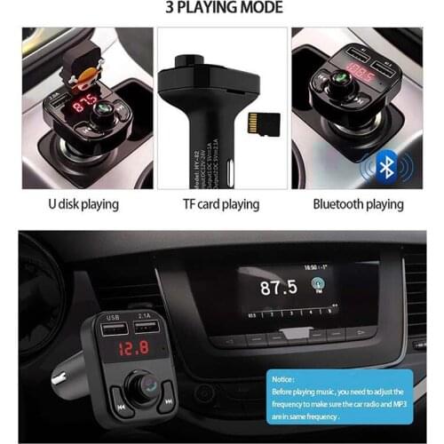 Tablet Fast Charging Usb Charger For Car 2 Usb AdapterLED Display Universal 3.4A Mobile Phone Mini Dual USB Car Charger