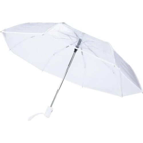 Transparent Umbrella Automatic Umbrella Rain Women Men Sun Rain Auto Umbrella Compact Folding Windproof Style Clear umbrella,Tra