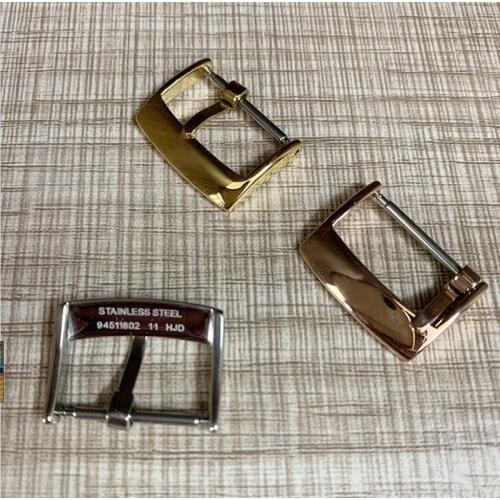 Watch Accessories Band 12mm 14mm 16mm 18mm 20mm For Seamaster Strap Watch Men Pin Insurance Buckle Stainless Steel Clasp