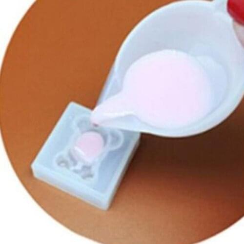 R58E 11Pcs/Set Silicone Resin Measuring Mixing Cup Stirrers DIY Crafts Jewelry Epoxy Resin Glue Tools Kit