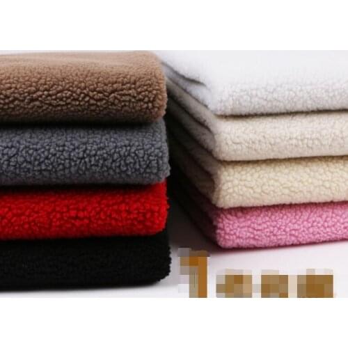 150*50cm thick sherpa fleece, Lamb fur fabric, polar fleece fabric plush cloth liner lining cloth, plush fabric free shipping
