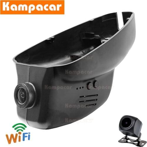 Kampacar JG01-D DashCam For Jaguar 160mm XJL XF XE XJR F-PACE XJ XJ-L X-JL X351 Video Recorder Dual Lens Full HD 1080P Car Dvr