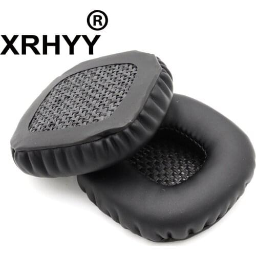 XRHYY 1Pair Replacement Ear Pads Earpuds Ear Cushions Cover for Marshall Major On-Ear Pro Stereo Headphones (Black)