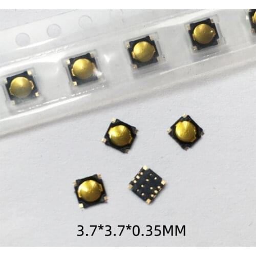 10lots3.7*3.7*0.35mm interruptor de Membrana 3.7x3.7x0.35mm interruptor del tacto Ligero TS-032D teclados de Membrana