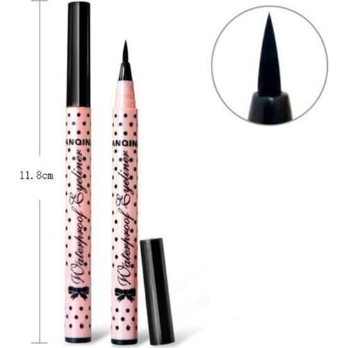 2pcs Waterproof Liquid Eyeliner Pen Makeup Cosmetic Long-lasting Black Pink Eye Liner Pencil Tool Softly Liquid Eyeliner Pens