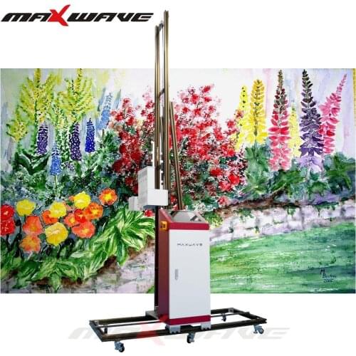 Factory Supply Automatic 3D Vertical Wall Printer Direct To Wall Painting Machine