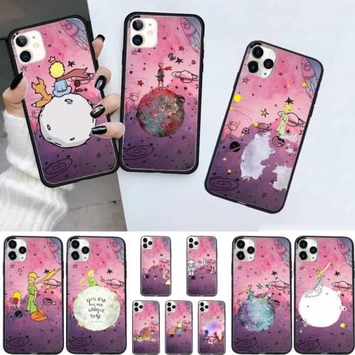 The Little Prince French childrens fairy tales Phone Case for iPhone 11 12 pro XS MAX 8 7 6 6S Plus X 5S SE 2020 XR