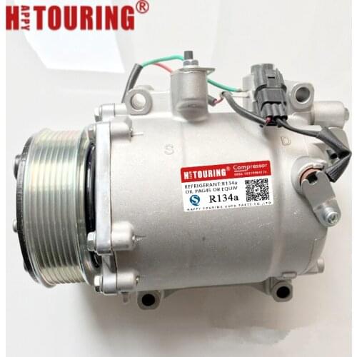 For 2007-2015 Honda CR-V L4 2.4 For 12-14 Honda Civic Si 2.4L A/C Compressor 38810RZYA01 38810RWCA03 38800RZYA010M2 1138800RZYA0