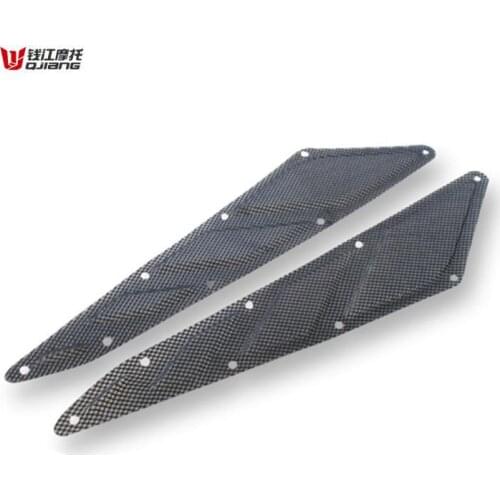 For Qianjiang Motorcycle Genuine Parts silver edge BJ250T-8 before the big hood grille