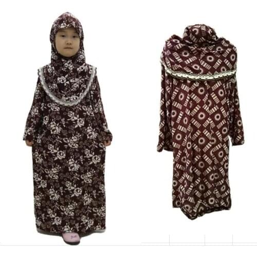 Kids Hijab Dress Muslim Girls Abaya Dubai Islamic Clothing Jalabiya Salwar Kameez Turkish Dresses Moslim Jurken Caftan Pakistan