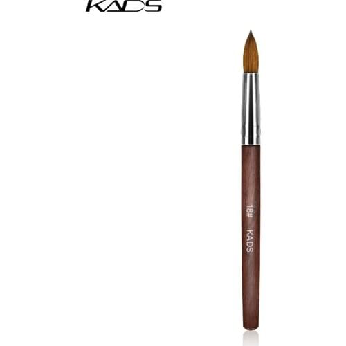 1PC 18# Manicure Nail Art Brush Kolinsky Sable Brush Gel Nail Print Brush Kit DIY Professional Nail Design Painting Drawing Pen