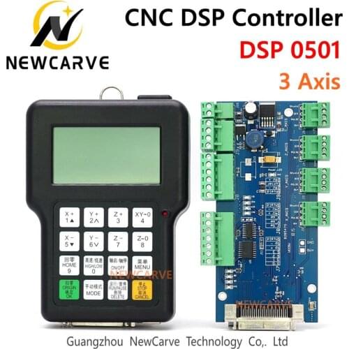 RZNC 0501 DSP Controller 3 Axis 0501 System For Cnc Router DSP0501 HKNC 0501HDDC Handle Remote English Version Manual NEWCARVE