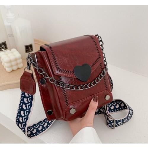Fashion Female Shoulder Bags PU leather Womens Crossbody Bags Luxury Designer Lingge Handbag Chain Small Tote Chic Flap Bag