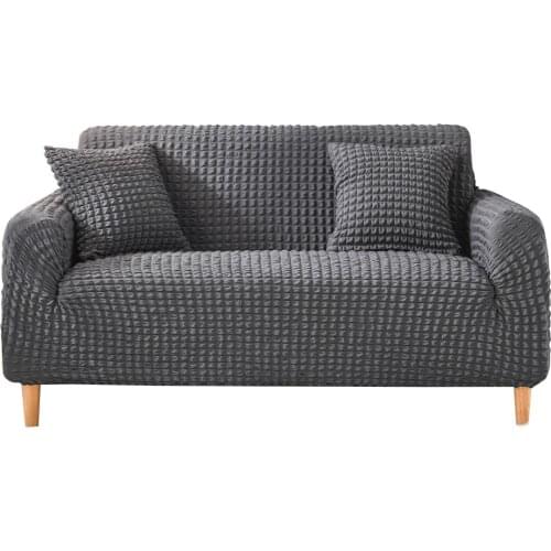 New sofa cover all-inclusive universal living room couch high-grade seersucker non-slip net red slip