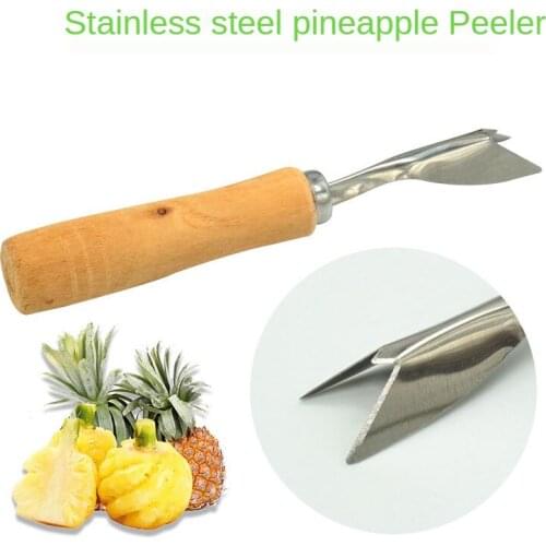 Pineapple Peeler Fruit Corer Slicers tools Cutter Tools Kitchen Clip Knife Accessories Pineapple Shovel Non-slip Handle
