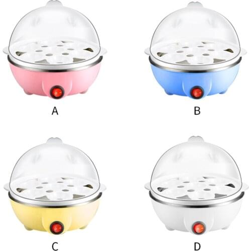Egg Steamer Mini Single Layer Poacher Plastic Kitchen Egg Cooking Tool Home Cookware Gadget US Plug