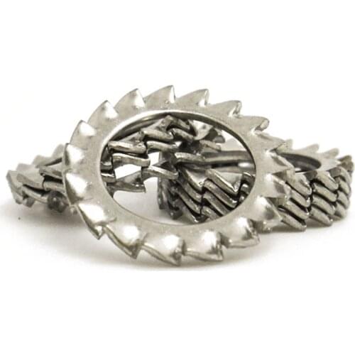 Stainless steel External Teeth Lock washer DIN6798A Locking washer Stainless Steel A2 External Teeth Lock Washer