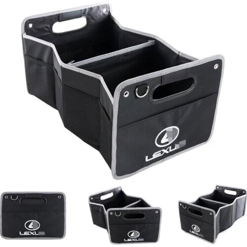 Collapsible Car Organizer for trunk transporting storage Camping car accessory box organizer luggages Suitable for Lexus