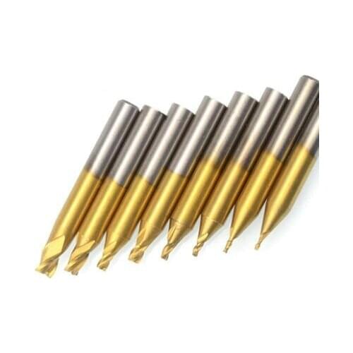 All Size Milling Cutters For All Different Brand Key Cutting Machine Locksmith Tools Cutters Bits Steel Drill 5 pieces/lot