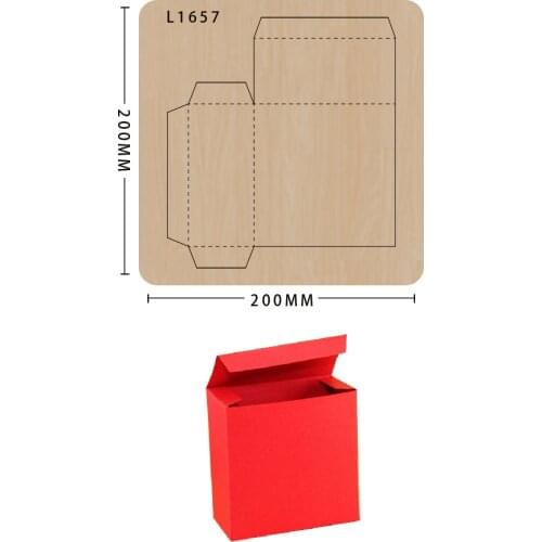 Die Cut DIY handmade box Scrapbooking New Dies For Wooden Die-cutting Template Cutting Mold Wood Die
