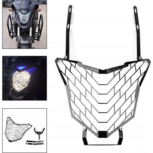 Stainless steel Headlight Guard Grille Cover Protector For HONDA CB500X CB 500X 2016-2017