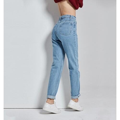 2021 Harem Pants Vintage High Waist Jeans Woman Boyfriends Womens Jeans Full Length Mom Jeans Cowboy Denim Pants Vaqueros Mujer