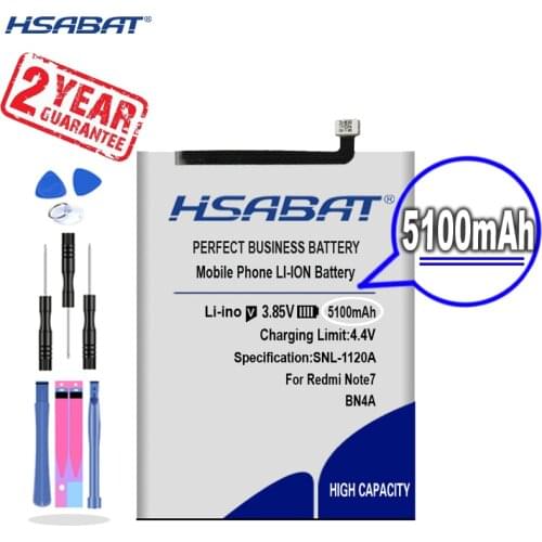 New Arrival [ HSABAT ] 4700mAh BN4A Replacement Battery for Xiaomi Redmi Note7 Note 7 pro M1901F7C
