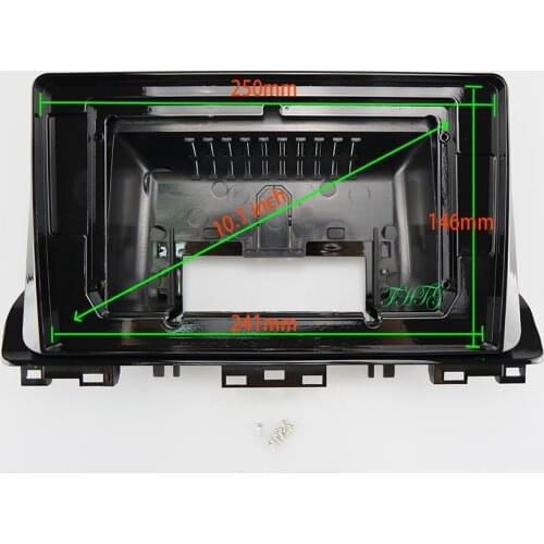 10.1 inch Fasxia Car Audio Frame Car Radio Fascia,gps navigation fascia panel is suitable 2020 KIA K3