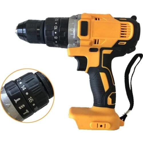 18V 90Nm Cordless Electric Drill Driver Impact Screwdriver Rechargeable Electric Drill No Battery for 18V Makita Battery