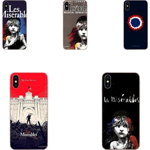 Les Miserables TPU Bags Cases For Samsung Galaxy A51 A71 A81 A91 A50 A50S A40 A40S A30 A30S A20S A20E A20 A10S A10