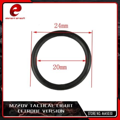 Element 5pcs/lot Airsoft Piston Head O Ring for AEG Hunting Accessories Black 24*20CM