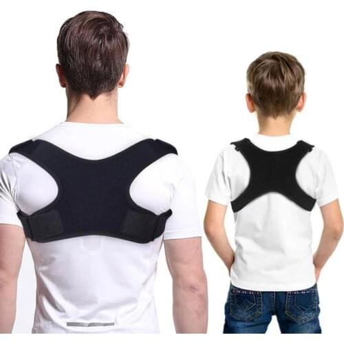 Getinfit Adjustable Medical Back Posture Corrector Clavicle Spine Back Shoulder Lumbar Brace Support Belt Posture Correction