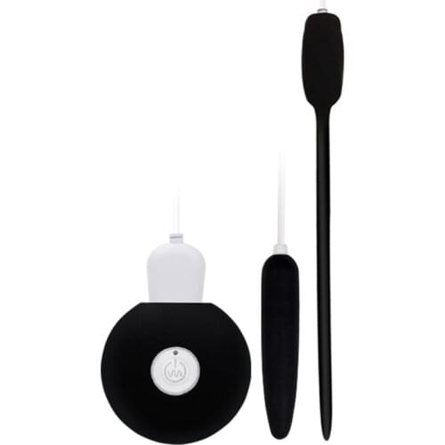 Horse eye stick screaming vibration double vibrating egg mini seeking heartbeat egg super small charging male urethral penis