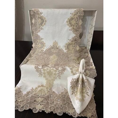 Stain resistant Lux Table Cover Set Dinnerware Set 12 Personality