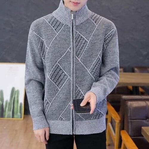 Autumn Winter Mens Jacket Fashion Korean Style Streetwear Trend Jacket Male High quality Casual Men Clothing Zipper Coats Men