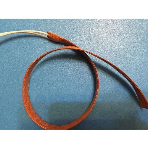 15mmX800mm 100W 12V Diesel Injection Line Heater Water proofing silicone rubber heating belt compressor crankcase heating belt