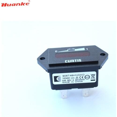Original Curtis 48V battery capacity meter Battery Charge Discharge Indicator For Electric Forklift Truck Golf Cart Scooter Car