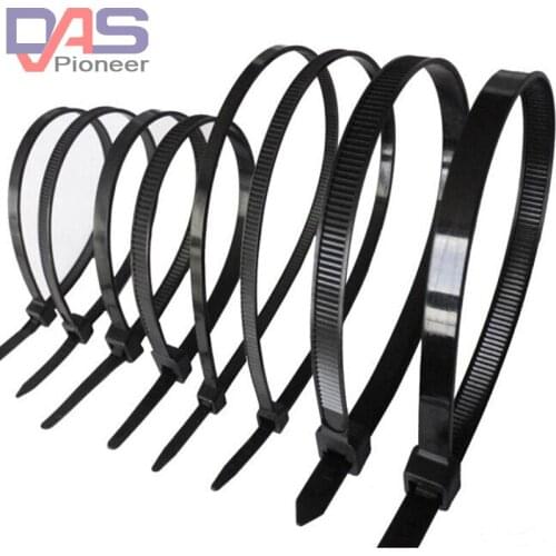 Self Locking Cable Tie High Quality Nylon Fasten Zip Wire Wrap Strap 3x100mm 3x150mm 1000pcs 3x200mm 3x250mm 3x300mm250pcs/bag