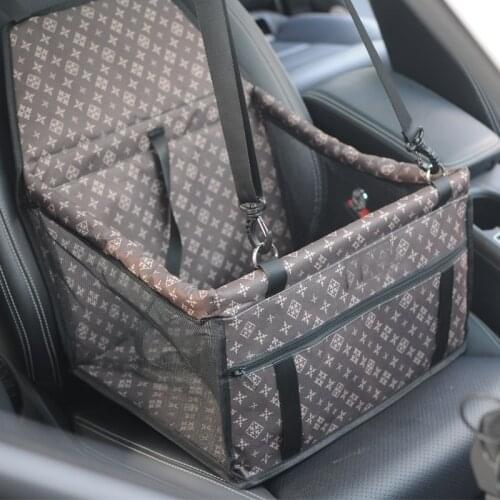 Pet Dog Cat Car Carrier Seat Bag Waterproof Basket Safety Travelling Mesh Hanging Bags Dog Seat Bag Basket cat carrier