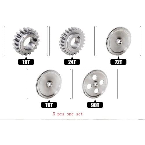 Free shipping 5pcs one set Simant SIEG: S / N: 10085B lathes and milling machines C1 M1 metal gear mini lathe gears Metal