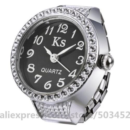 100pcs/lot 108 Hot Sell Zegarek Damski Wholesale Ring Watch Business Mmontre Femme Fashion Alloy Watches