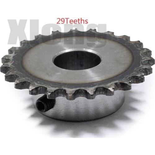 2pcs Inner Hole: 10mm Precision 2 Points Sprocket 29Teeth 45 # Steel Quenching Pitch 6.35╥ 0.14g