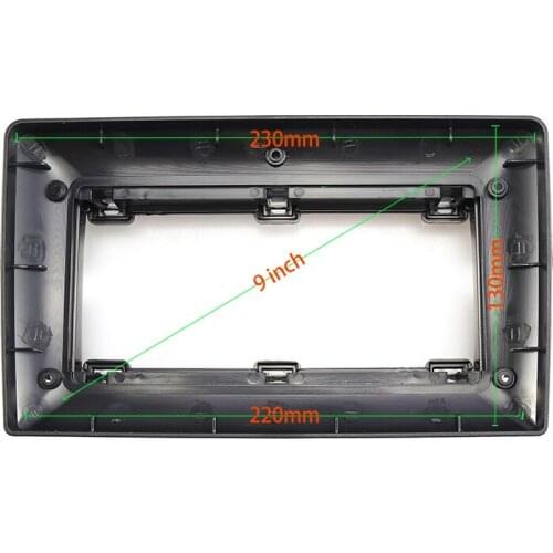 9 inch Fasxia Car Audio Frame Car Radio Fascia,gps navigation fascia panel is suitable 2015+ FIAT 500